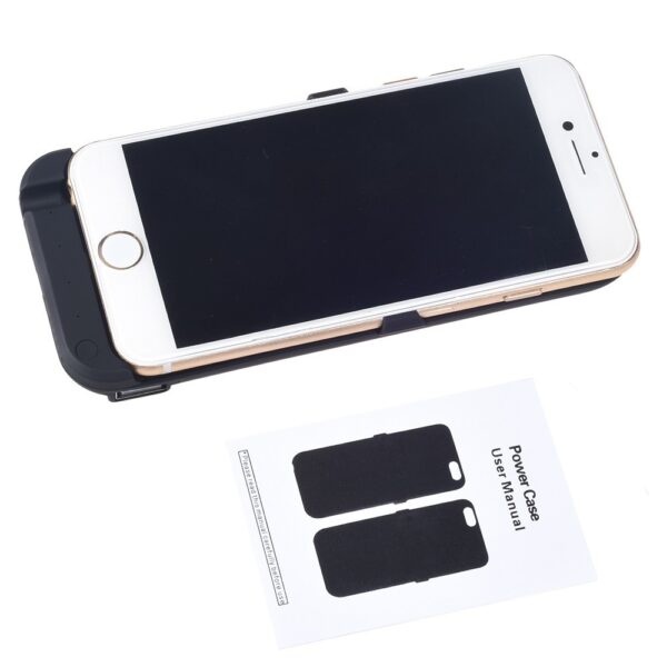 Compatible with Apple, iPhone 6 / 6s Battery Case black - Image 8
