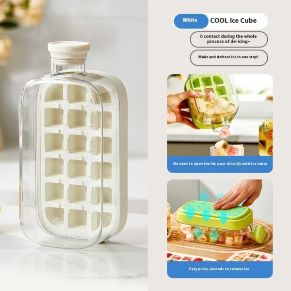 One-Click Molding Cooling Cup,Instant Ice Maker,Zero-Contact Design,Straw Included,Curling Mold,Portable & Stylish Chilled Drink - Image 2
