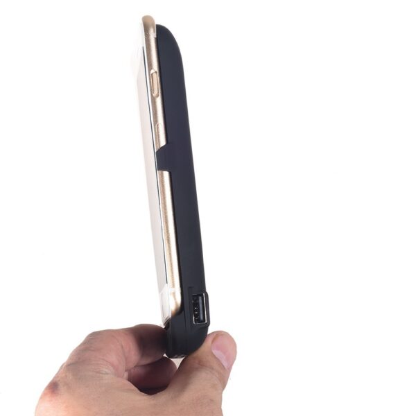 Compatible with Apple, iPhone 6 / 6s Battery Case black - Image 5