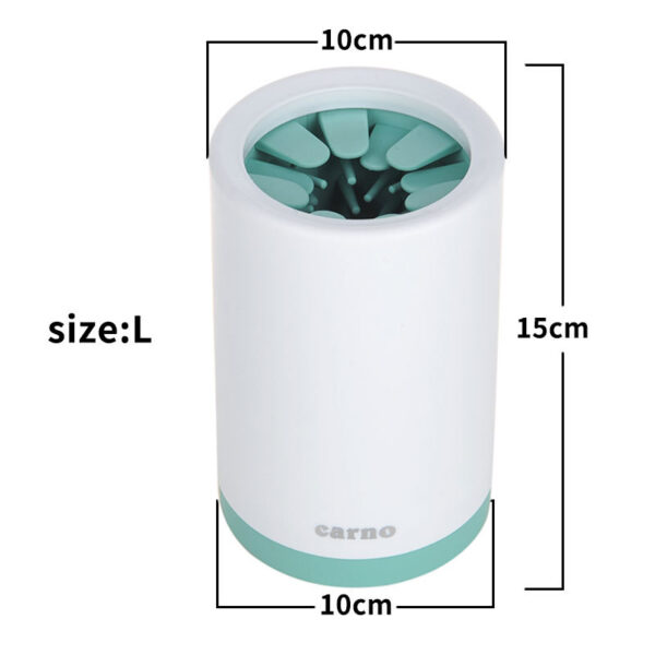 Portable Pet Paw Cleaner Cup Soft Silicone Comb - Image 3