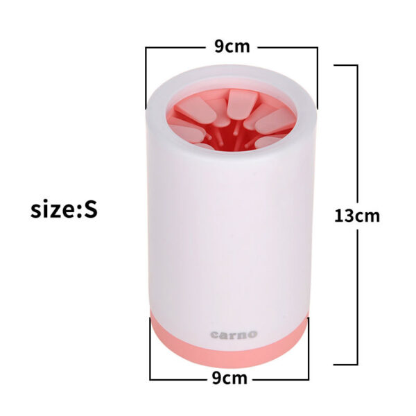 Portable Pet Paw Cleaner Cup Soft Silicone Comb - Image 7