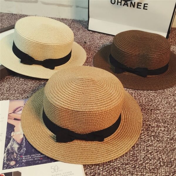 Summer Sun-proof Vacation Bowknot Top Hat - Image 2