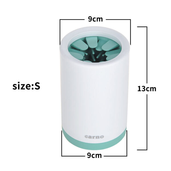 Portable Pet Paw Cleaner Cup Soft Silicone Comb - Image 5