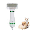 Pet Hair Dryer 2 In 1 Pet Grooming Dryer With Slicker Brush Pet Comb Cleaning Brush One-key Hair Removal Dogs Cats Accessories - Image 3